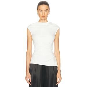 Simkhai Casmi Sleeveless Top in White S